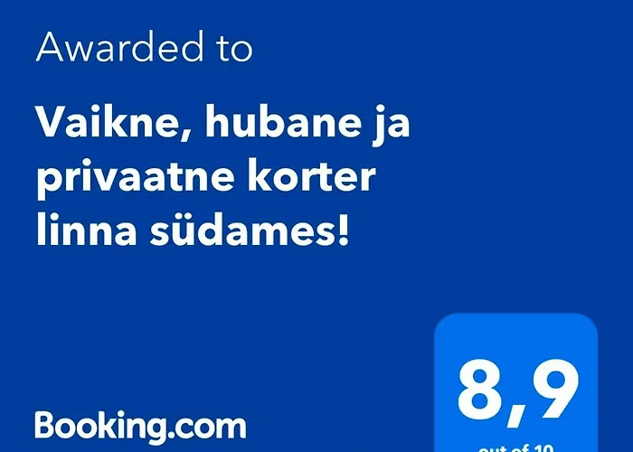 Apartman Vaikne, Hubane Ja Privaatne Korter Linna Suedames!